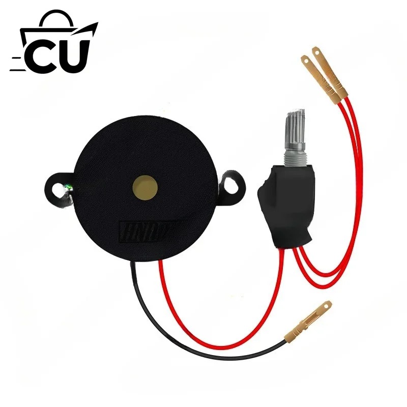 1Pcs electric vehicle motorcycle modification buzzer with sound adjustable universal flasher 12V-72V turn signal sound reminder