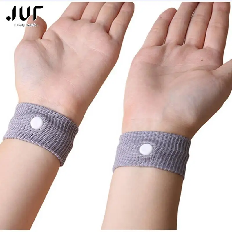 Anti Nausea Wristbands Car Anti Sickness Reusable Motion Sea Sick Travel Wrist Bands 1 PCS