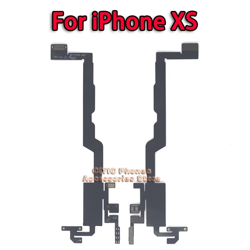 10-50Pcs/Lot Light Sensor Sound Earphone Speaker Empty Flex Cable For iPhone X XS MAX XR Ear Earpiece Inductive Empty Flex Cable
