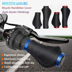 Bicycle Grips MTB Rubber Anti-Slip Long Short Mountain Bike Shockproof Handlebar Cover Lock On Ergonomic Cycling Handle Bar Part