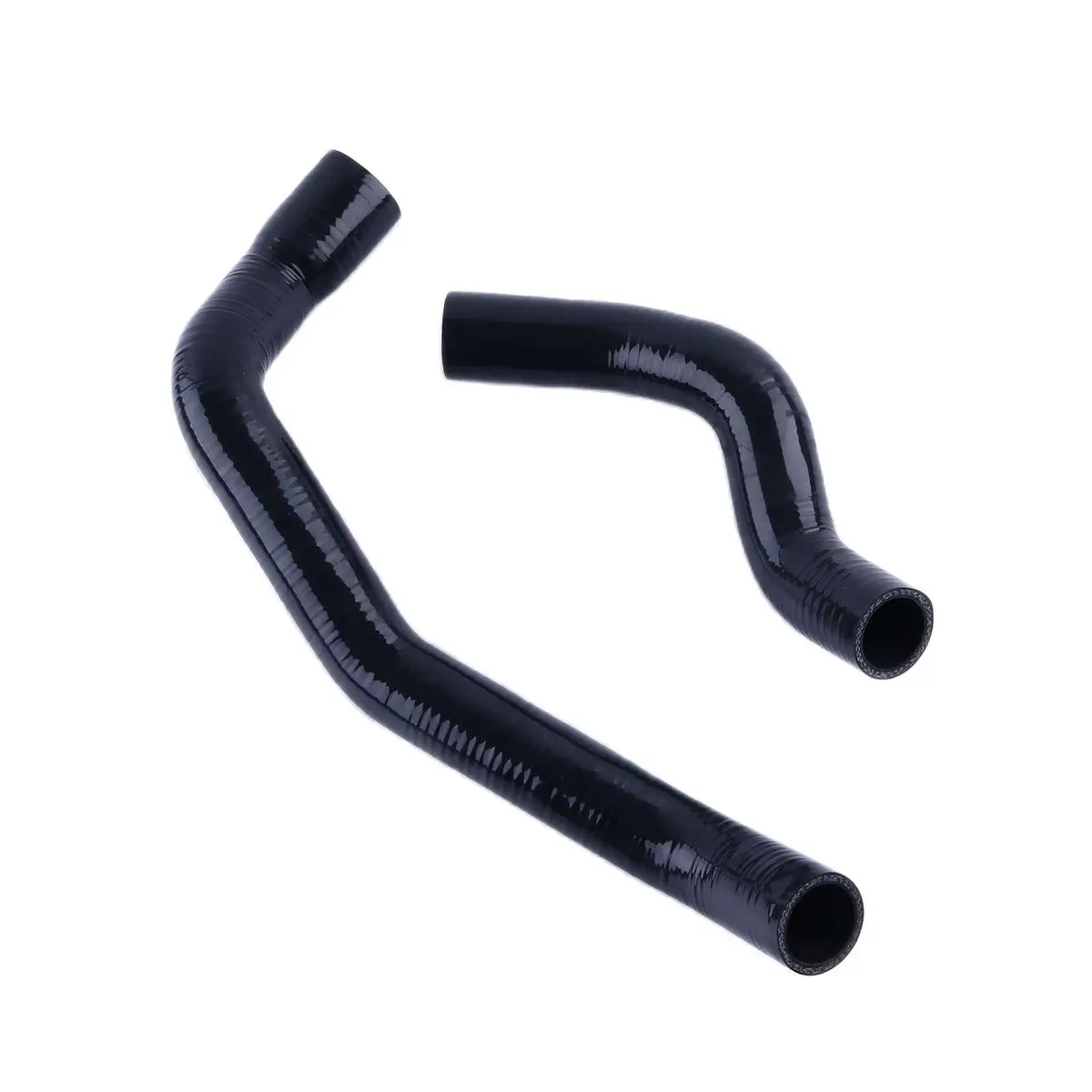 For Nissan Skyline R33 R32 R34 GTR RB26DET 1995-1998 1996 1997 Silicone Pipe Radiator Hoses Set 2Pcs 10 Colors