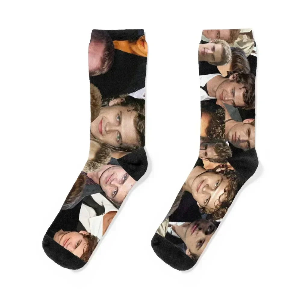 

hayden christensen high quality photo collage Socks Lots aesthetic funny sock new in's Socks Girl Men's