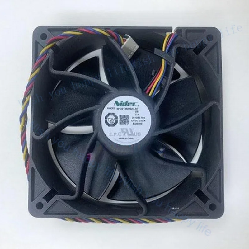 LL 1 Pc. for   Cooling Fan 12038 DC12V 2.61A 12CM 4Pin  W12E12BGBA5-07