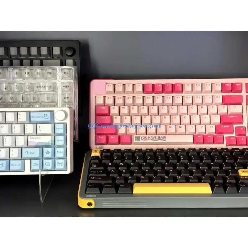 

H9EB Elegant Acrylic Stand For Tablets Computer Keyboard Creating A Neat Environment