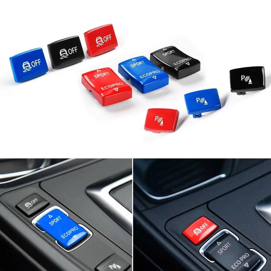 

Car ESP Antislip Switch Sport Buttons Radar Sensor Key For BMW 1 2 3 4 Series F20 F21 F22 F23 F30 F31 F34 F35 F32 F36 Red Blue