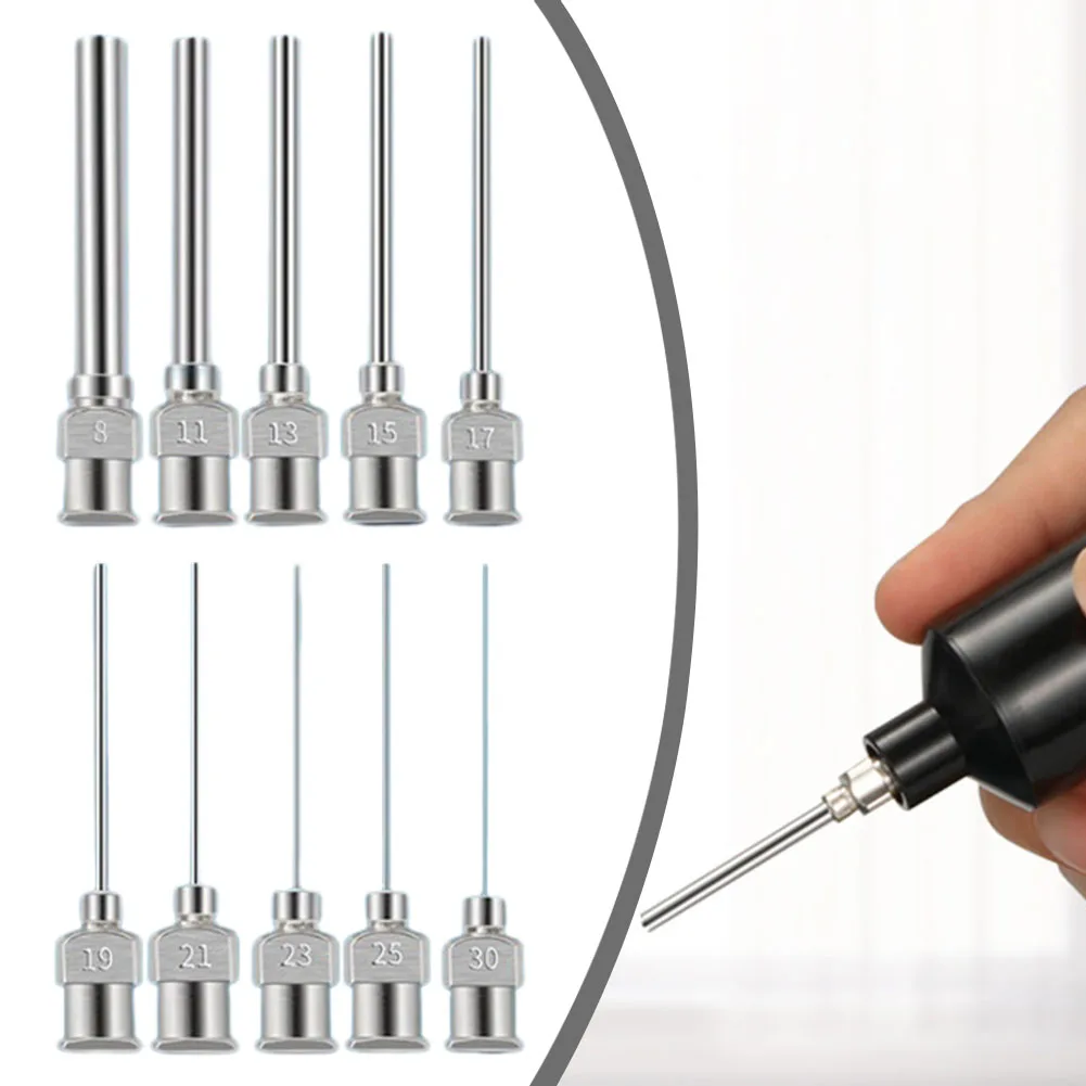 25mm Dispensing Machine Needle Stainless Steel Dispensing Needle Industrial Glue Injection Needle Hand Tools