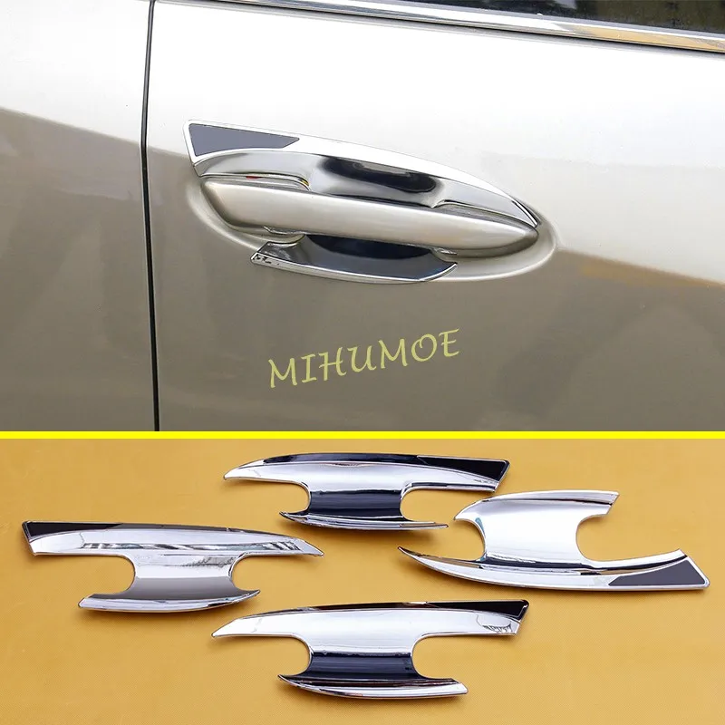 Chrome Door Handle Cup Surrounds Accessories For 2019-2024 Lexus UX200 UX250h UX300e