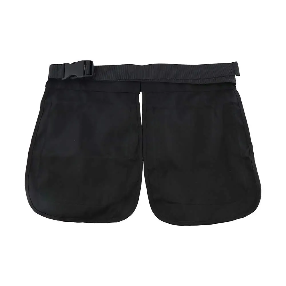 

Wear Resistant Multi-functional Waist Pack Multi-pocket Black Apron Belt Bag Large-capacity Portable Tool Pouch Camping