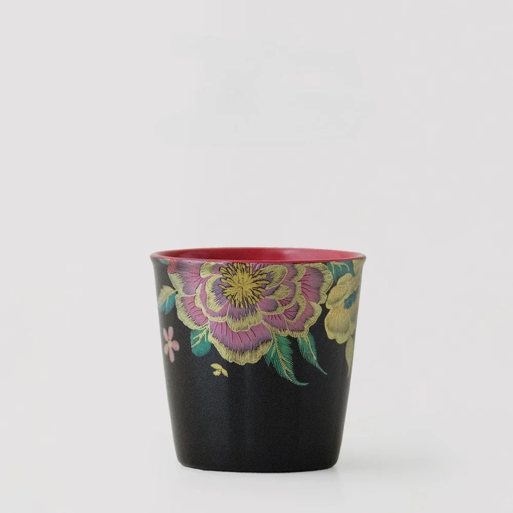 Mohua Splendid Straight Mouth Cup Kesi Ceramic Master Cup Household Creative Teacup Art Coke Cup