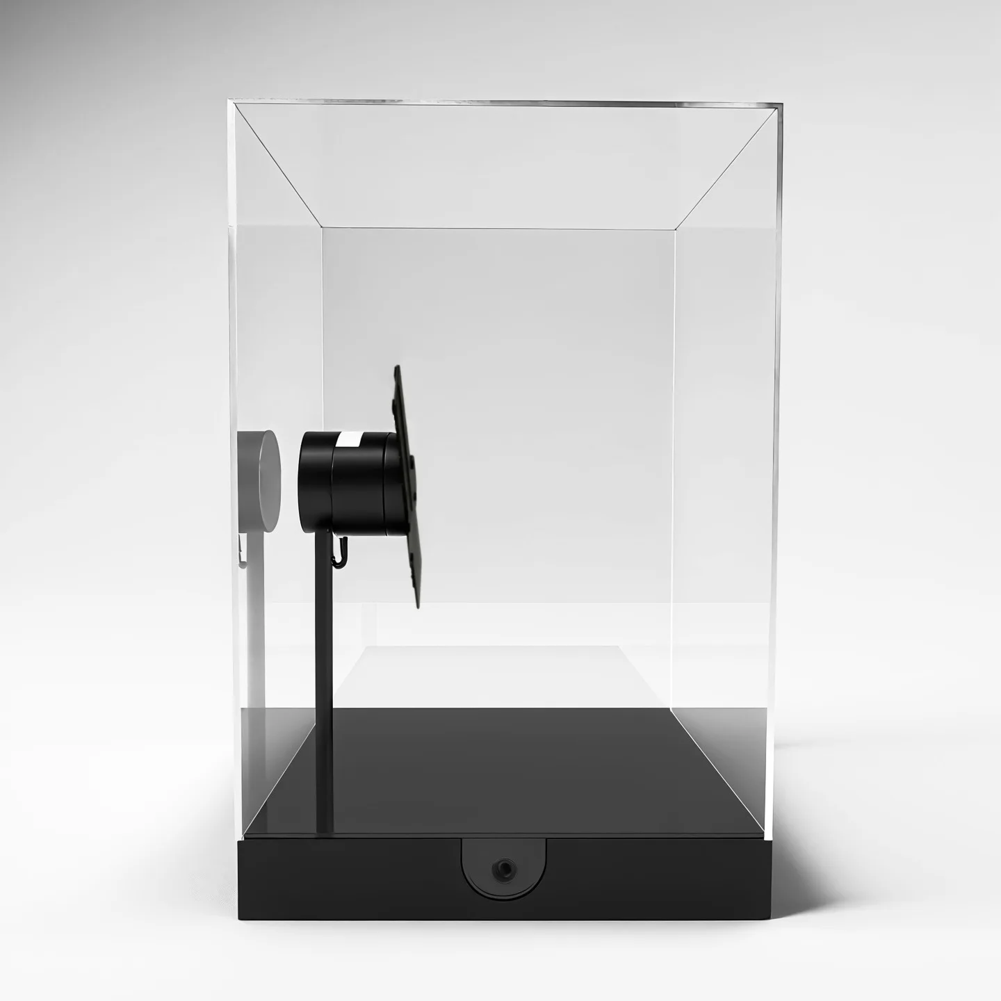 Holographic Display Case for Anime Figures - Acrylic DIY Projection Box with 3D Fan
