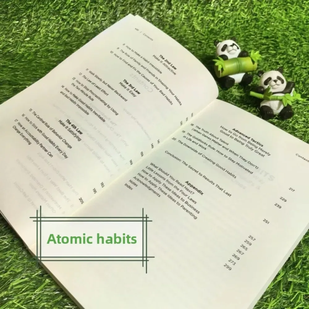 Nuove abitudini atomiche, abitudini di controllo dell'energia atomica, modi semplici per costruire buone abitudini e rompere le cattive abitudini Libri Libro di psicologia