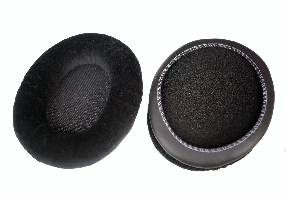 V-MOTA Flannel Earpads HPAEC940 Compatible with Shure SRH940 Professional Reference Headset,Replacement Repair Parts (Black)