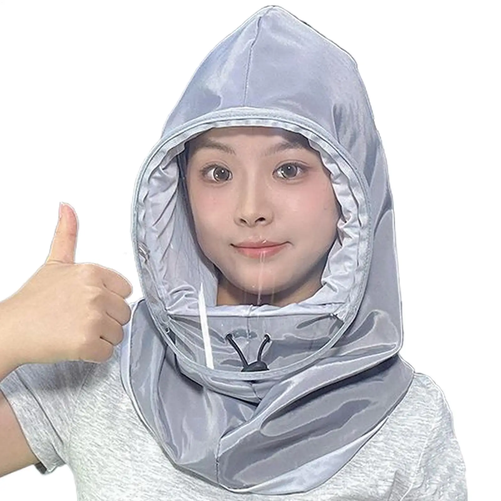 Multifunctional Full-Face Protective Hat Dustproof Protection Household Headgear Anti Oil Face Shield For Cooking Garden BBQ