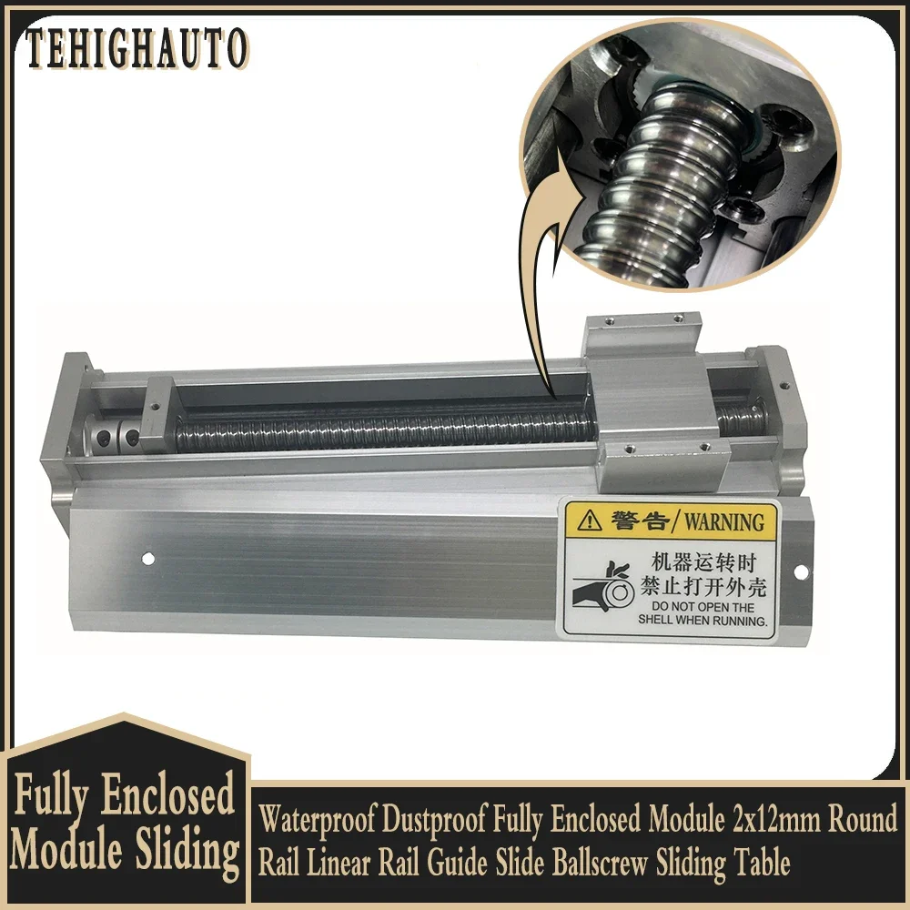 Acessório de 2×12 mm com Trilho Linear e Deslizante Ideal para Motor de Passo 57