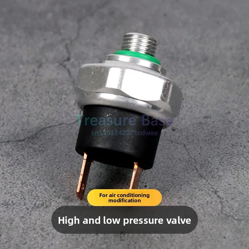 

Клапан давления автомобильного кондиционера универсальный, бутылка для сушки грузовиков r134a, переключатель высокого и низкого давления