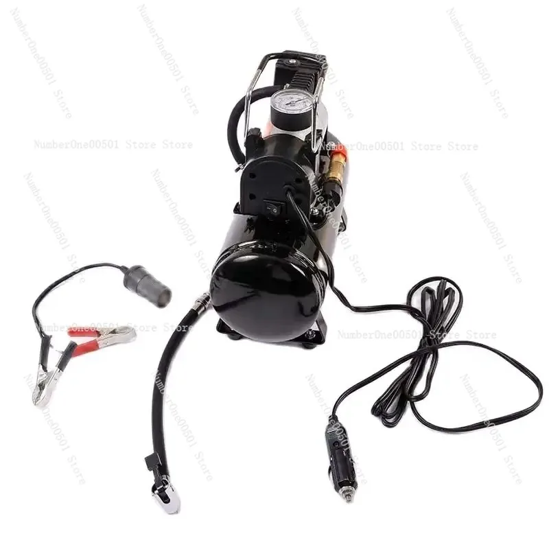 

Портативный безмасляный воздушный компрессор 12 В 220 В мини-бесшумный насос для автомобильных шин распылительная покраска надувная с воздушным баком