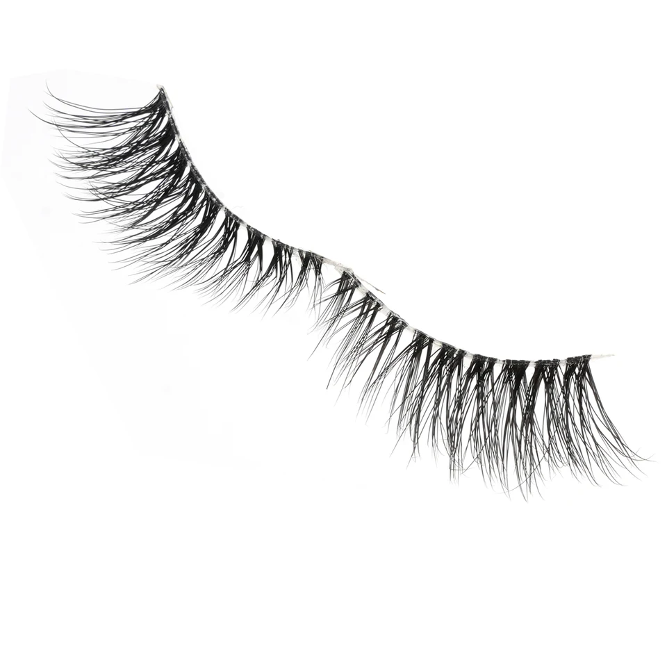 Medias pestañas 7/10 pares, extensión ojo de gato, naturales, suaves, 3D visón, esponjosas, reutilizables, herramienta de maquillaje 6