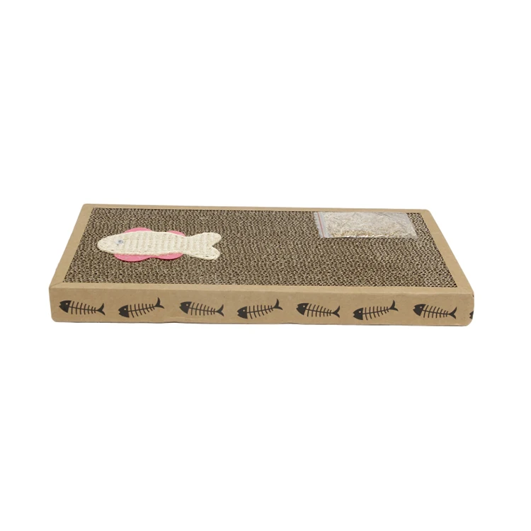 Sisal Cat Scratch Board And Fish Cat Scratch Climbing Board