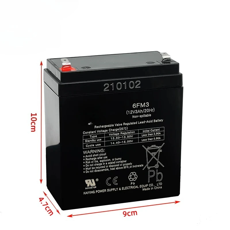 .。for M + 90 million 6FM3 audio battery 12v3Ah outdoor square dance battery M + 9019 large capacity universal.。