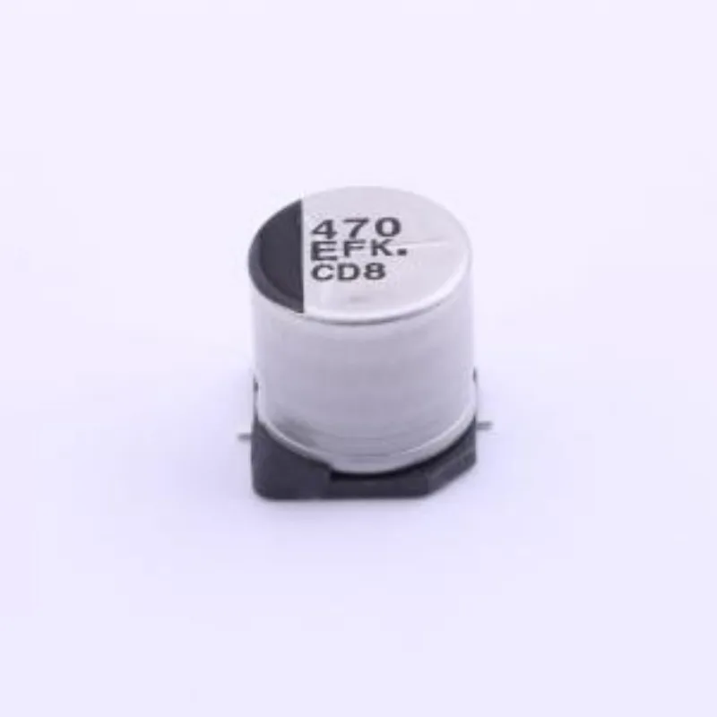 (20-100pcs) EEEFK1E471P SMD,D10xL10.2mm 100% Original In Stock 25V ±20% 637.5mA@120Hz 470uF
