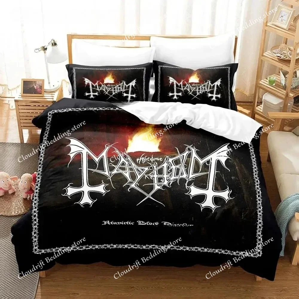 

Mayhem Bedding Set Single Twin Full Queen King Size Bed Set Adult Boys Bedroom Duvet cover Sets 3D Print Anime