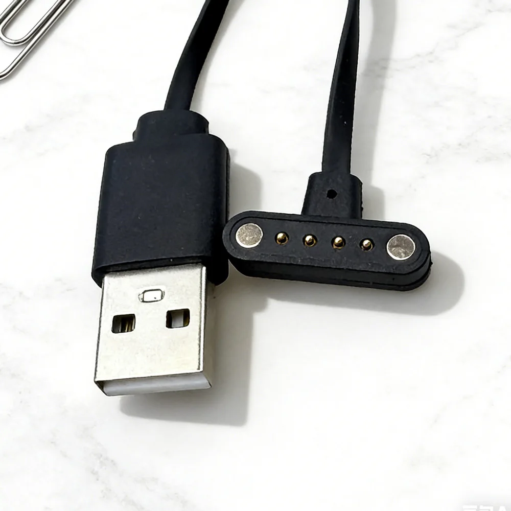 4 Pin Magnetic Charging Cable USB Charge Power Data