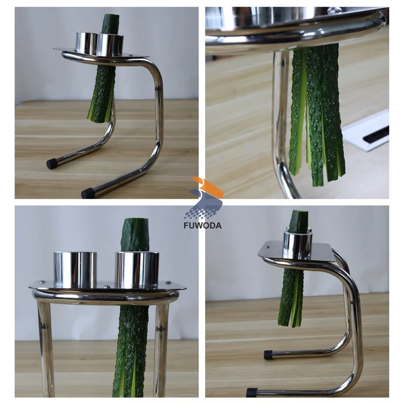 Stainless Steel Carrot Strip Cutter Manual Cucumber Cutting Machine for Sushi Cut Cucumber Strips Machine