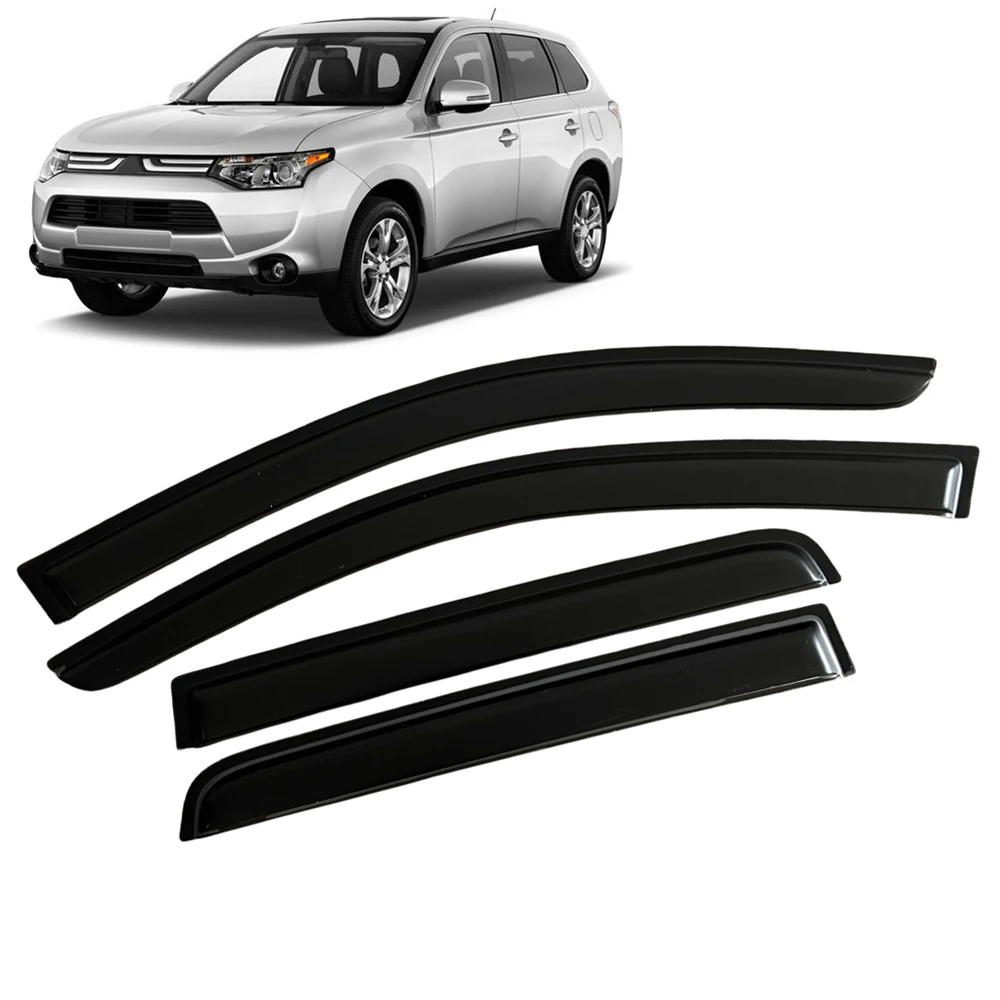 

Оконный козырек для MITSUBISHI OUTLANDER 2014 2015 2016 2017 2018 2019 2020, ветровые дефлекторы, защита от дождя, дверной козырек, вентиляционные шторы
