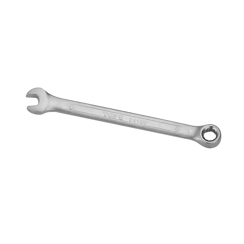 YOFF 6mm Metal Ring Open End Universal Combination Wrench High Quality Dual-use Wrench Repair Tool for Bike or Car