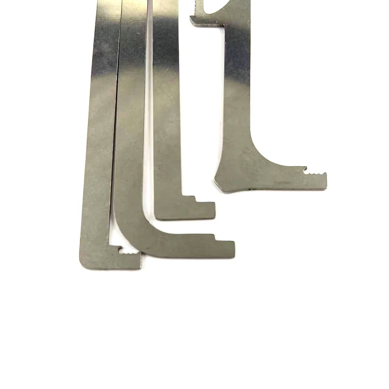 4pcs Stainless Steel Lock Tension Wrench with Comb Lock Picking,Multi functional Locksmith Portable Tools