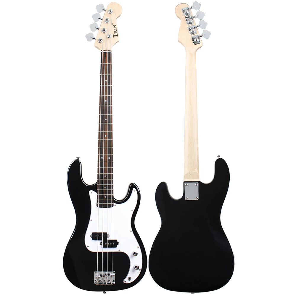 Professional 4 Strings/5 Strings Bass Guitar Maple Body Electric Bass Guitar Stringed Musical Instrument With Connection Cable