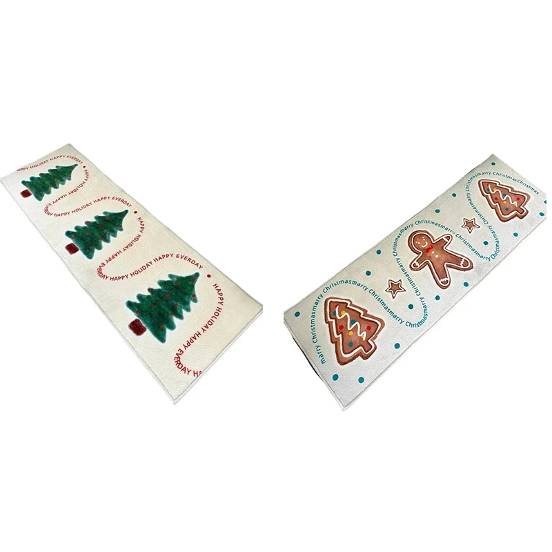

Christmas Bedroom Rug Bed Rug Floor Mat Plush Children's Room Toy Mat Home Decor