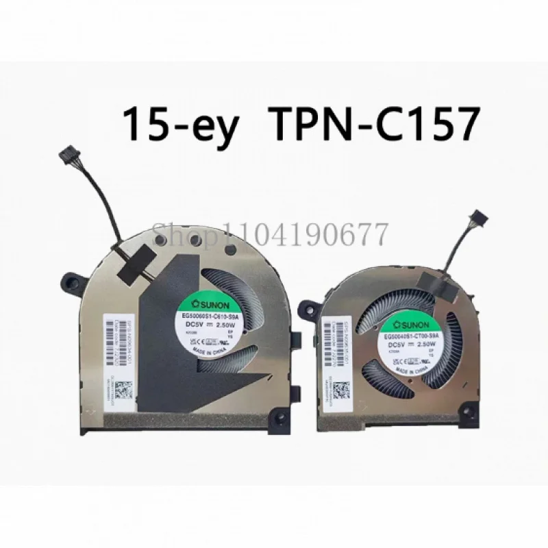 New for HP Envy X360 15-ey ew 15-ey0023dx FAN TPN-C157