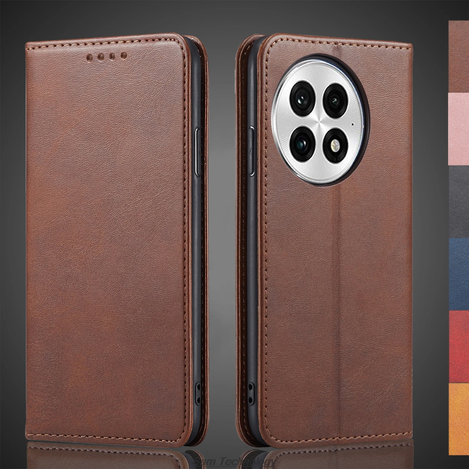 

Magnetic attraction Leather Case for Oneplus 13 1+13 6.82" Holster Flip Cover Case Wallet Phone Bags Capa Fundas Coque