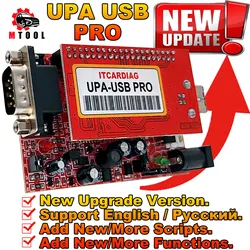 ITCARDIAG-UPA USB PRO V1.3 Programador NEC com 350MB Full Script, Auto ECU Chip Tunning Tool, SN: 050D5A5B, suporta mais carros