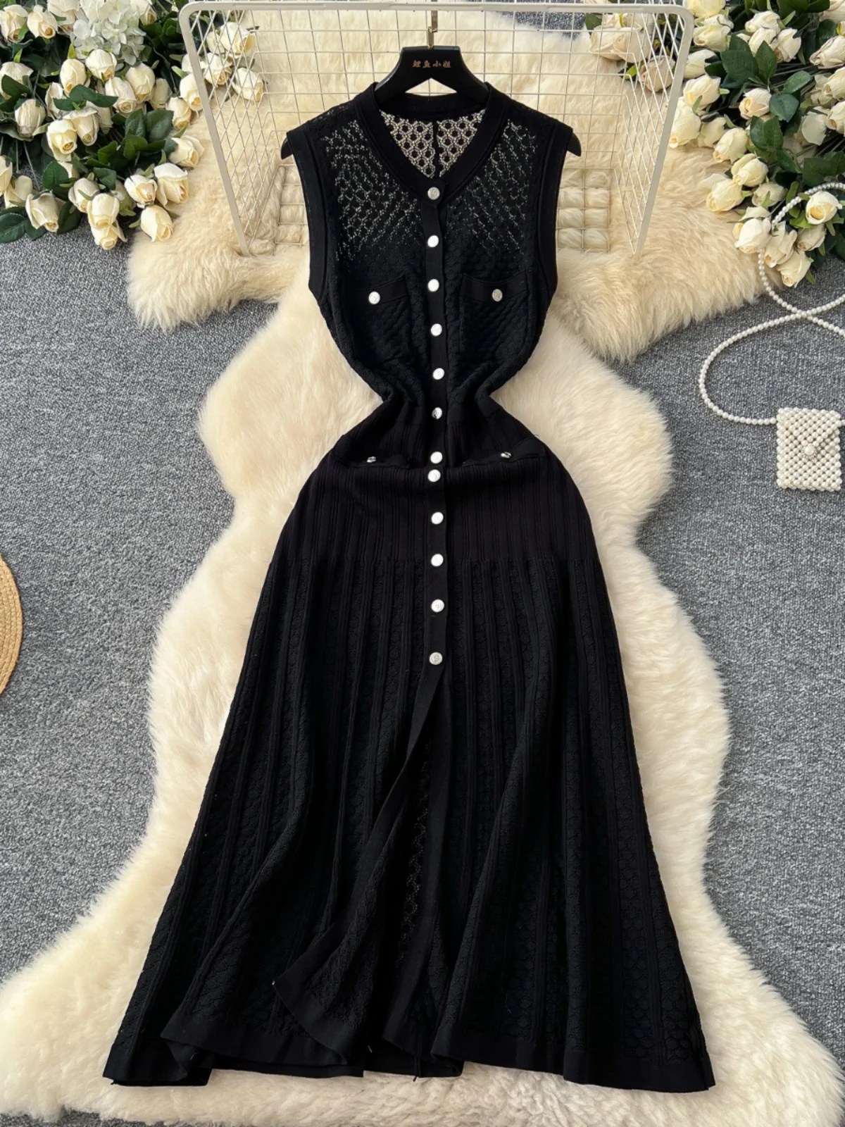 High Waist Knitted … - image