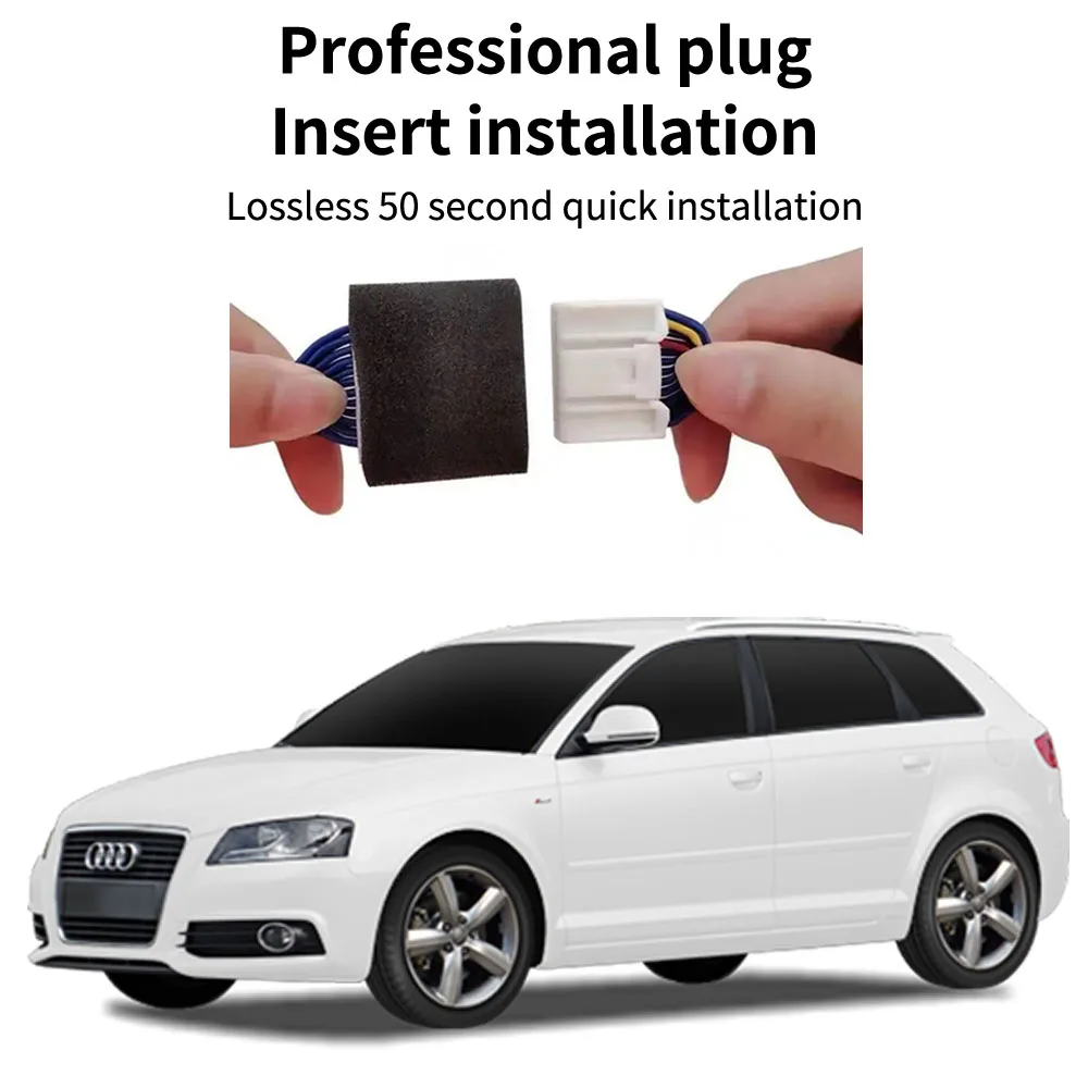 For Audi A3 8P 2008 2009 2010 Hidden WIFI Driving Recorder Loop Video Hard Drive Dual Len Front And Rear Camera Auto Accessories