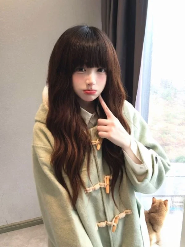 

Корейское шерстяное пальто маленького размера с пуговицами, очень милое, с капюшоном, для женщин, зимнее, модное, уникальное, с эффектом омоложения