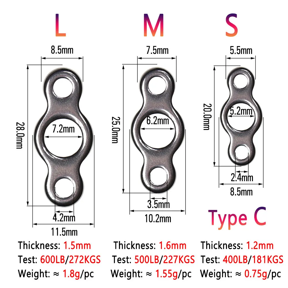 20 Stück XS S M L Angelhaken aus Edelstahl, massive Ringe, Assist-Haken, Slow-Jigging-Kopf, Zubehör, Birnenform, 8er-Form – Detail 4