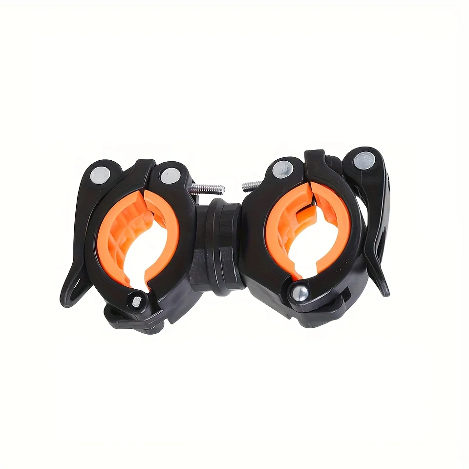 Adjustable Wheelchair Stand with 360° Rotating Clip Walking Cane Holder Electric Scooters Cycling light bracket Crutch Holder