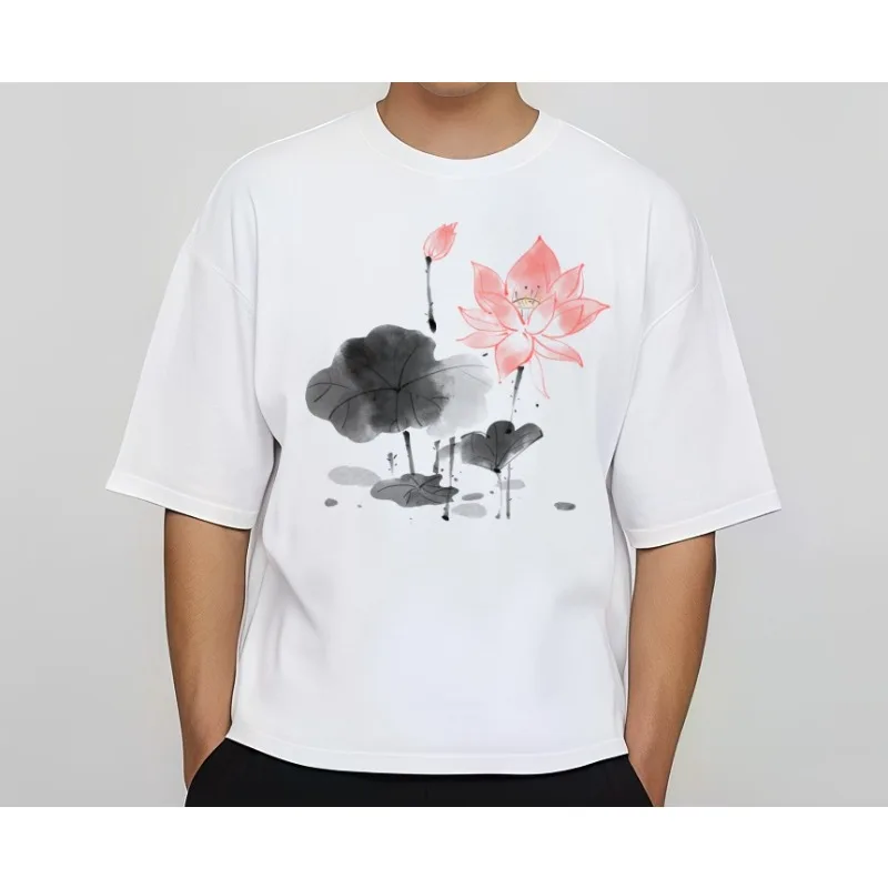

Simple Artistic Style 3D Printed T-shirt, Simple Casual T-shirt Breathable and Quick Drying, Suitable for Both Men and Women