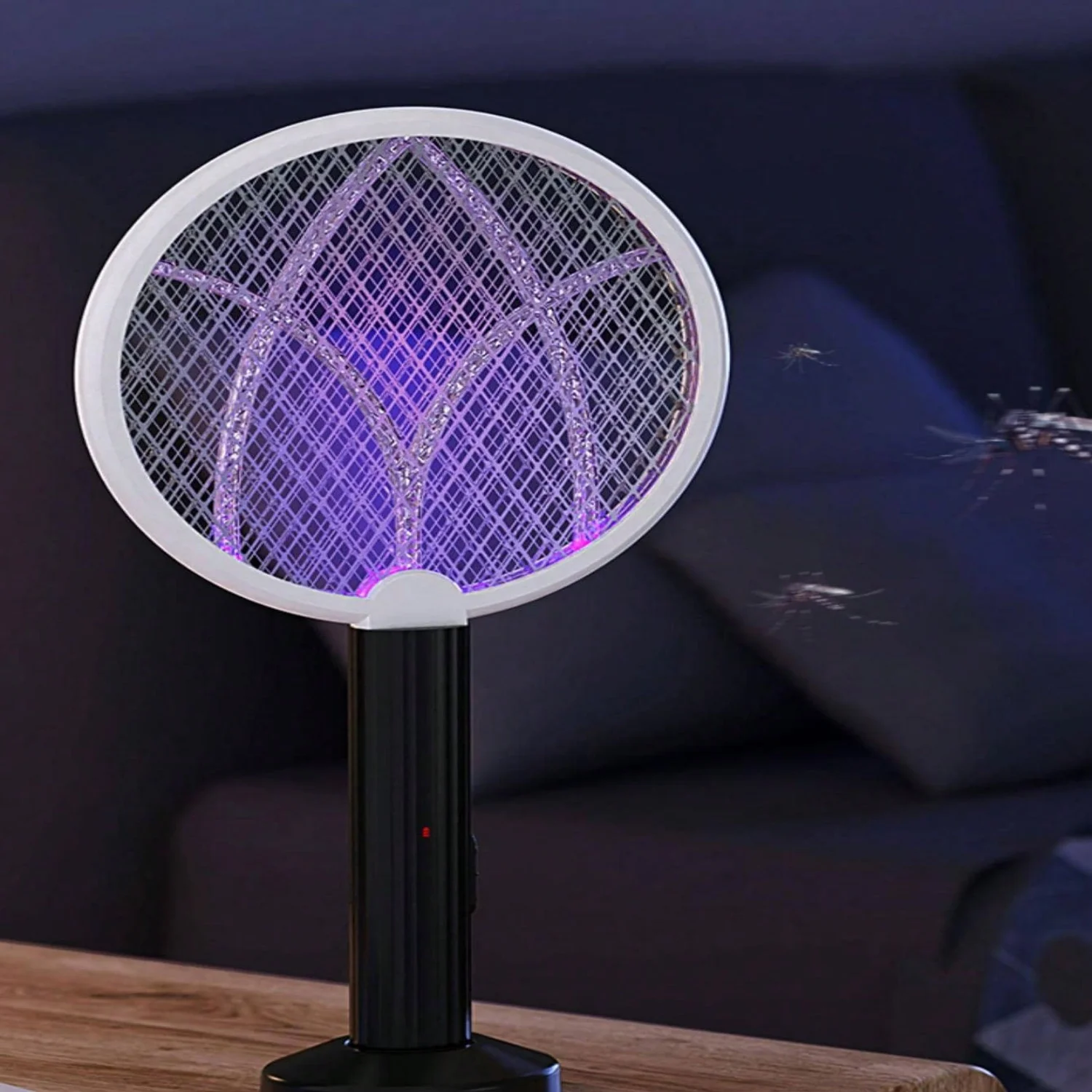 1pc Rechargeable 500mAh  Fly Swatter , Mosquito Killer, High Voltage Handheld Mosquito Swatter, Wasp, Fruit Fly, Insect Rat Swat