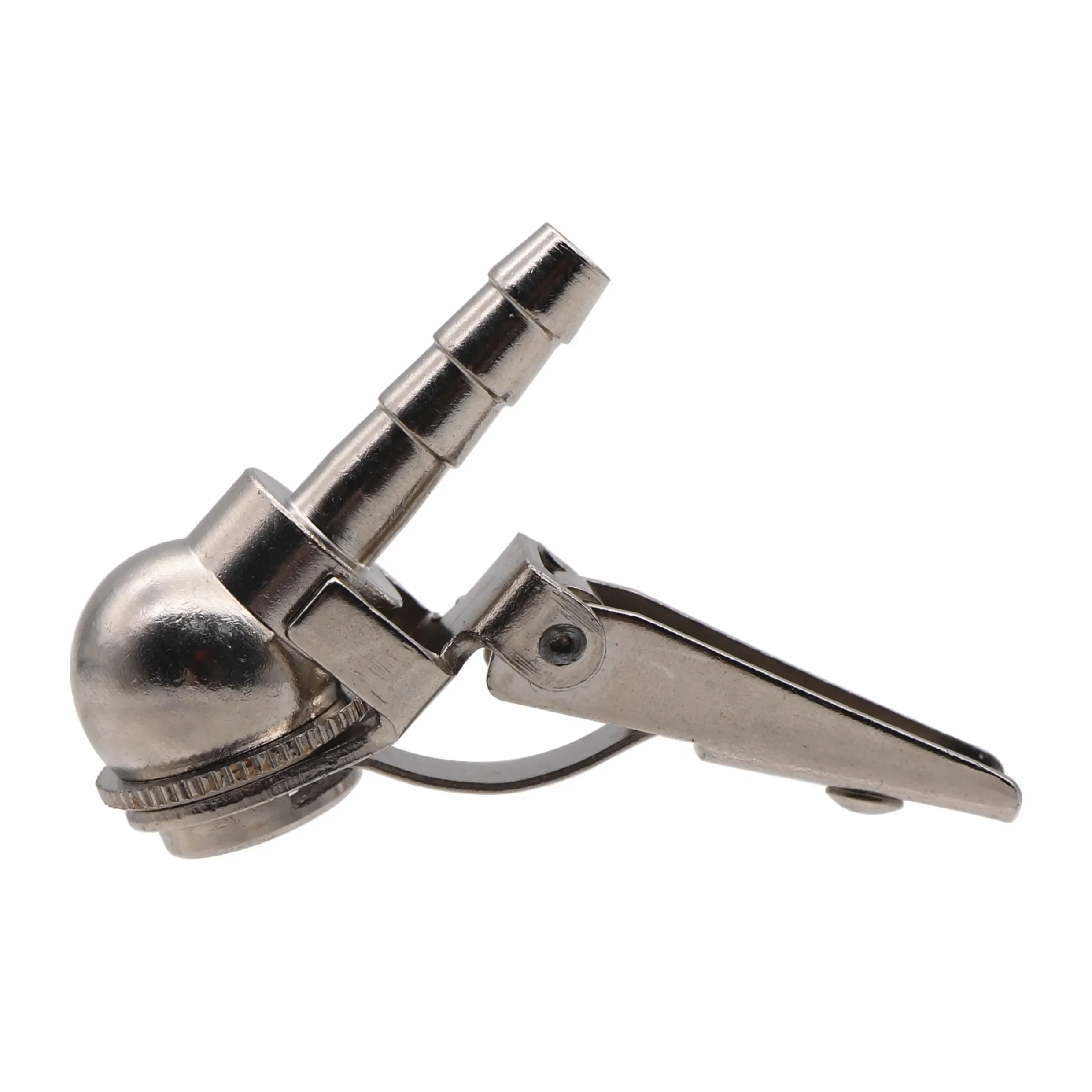 ظرف هواء نحاسي ، 5/16 بوصة ، مشبك مغلق/مفتوح ، كرة قدم/مقياس نفخ الإطارات ، موصل سريع ، أدوات إصلاح الإطارات