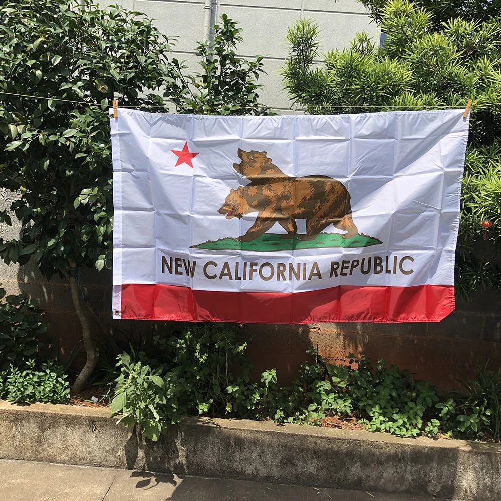 

Z-ONE FLAG 90x150cm polyester hanging New California Republic NCR Flag 3x5ft National decoration Banner