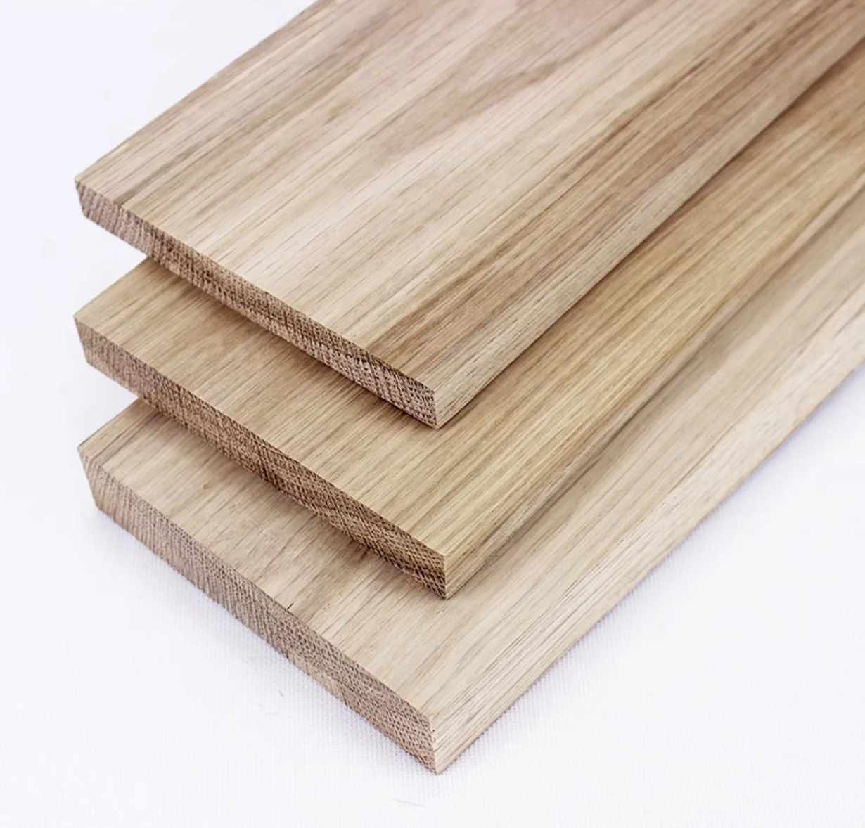 2pcs  300x150x5mm  North American White Oak Thin Board Wood Veneer Sheets(can customized)