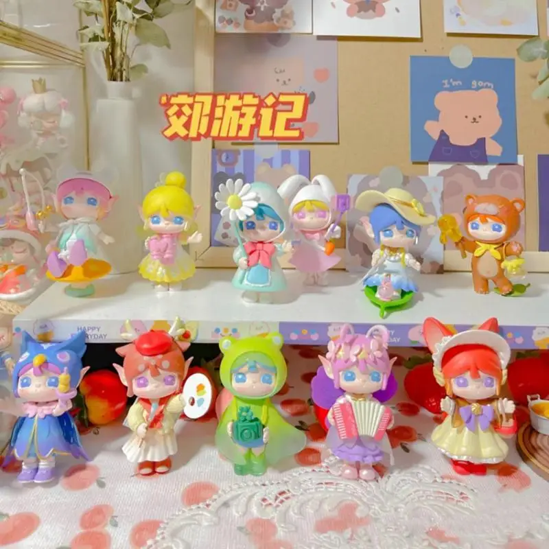 

Оригинальная серия Suburban Travelogue, слепая коробка, милая модная игрушка, фигурка, орнамент, подарок на день рождения, подарок-сюрприз, милые куклы