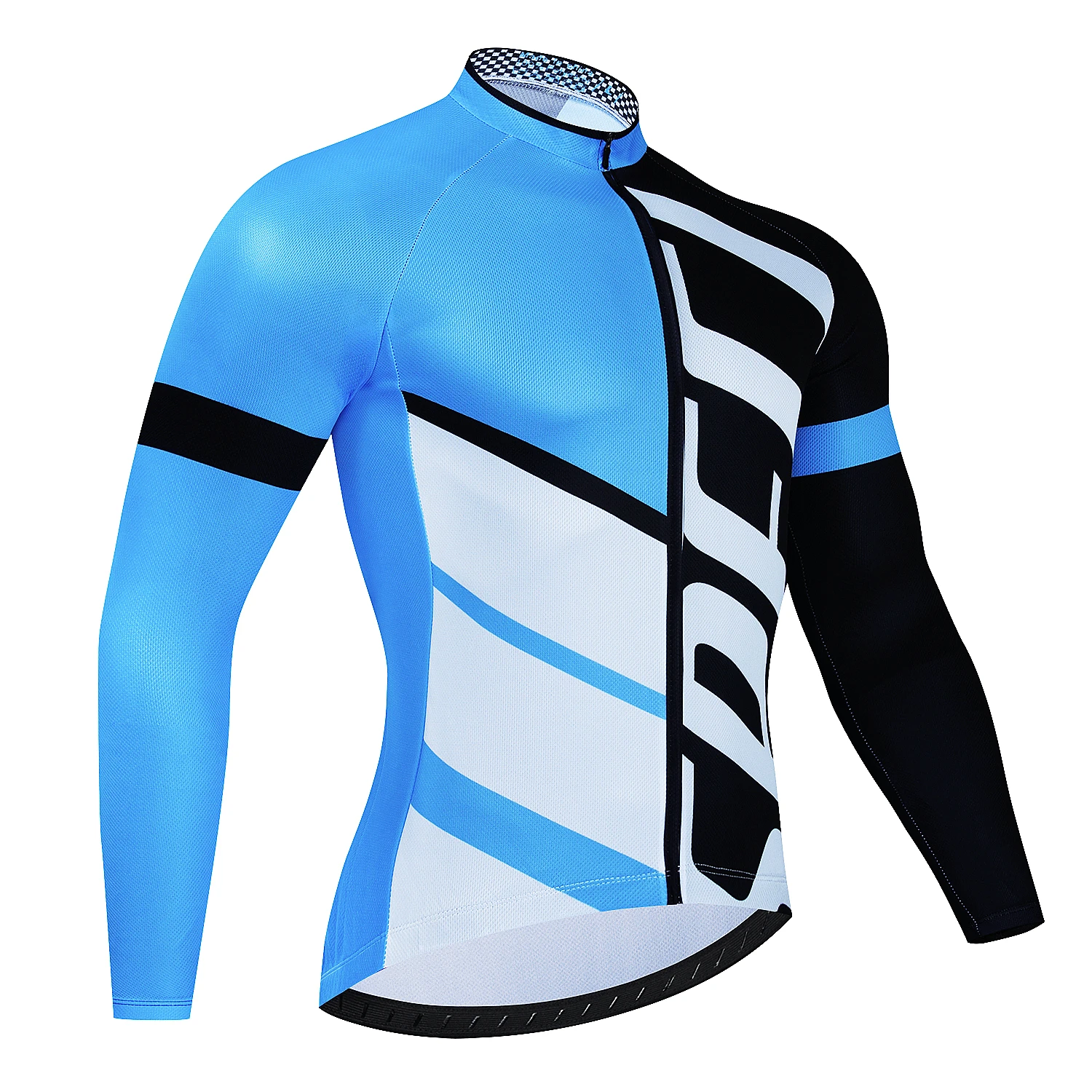 Fluoreszierende Gelbe Männer Herbst Fahrrad Kleidung Straße Racing Kleidung Atmungsaktive Frühling Bike Shirt Langarm Radfahren Jersey – Detail 9
