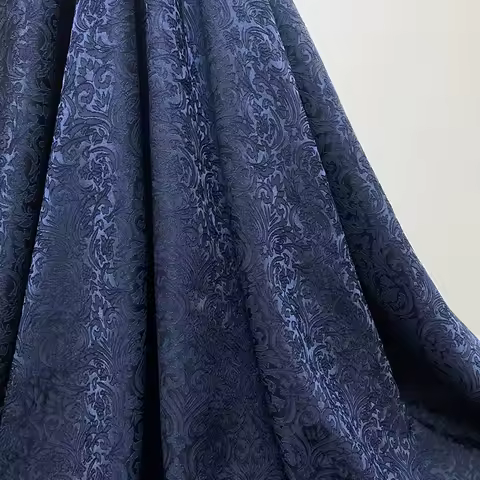 3D Textured Jacquard Fabric, Luxury Evening Gown Brocade, Maxi Dress Cloth, Suitable For Jacket or Upholstery