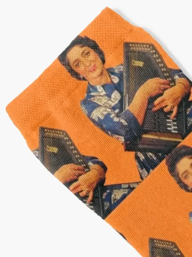 Mother Maybelle Carter - First Lady of Old Time Folk Musicand Traditional Country Music Socks man Men Socks Women's