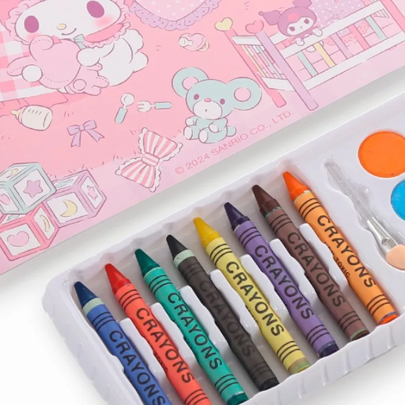 Kuromi Drawing Notebook Student Stationery Melody 3D Hand Drawn Drawing Notebook Cute Cartoon Children's Parent-child Toy Gift